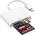 SD Card Reader, USB 3.0 Type C High Speed to SD/TF Card Adapter, by Unknown