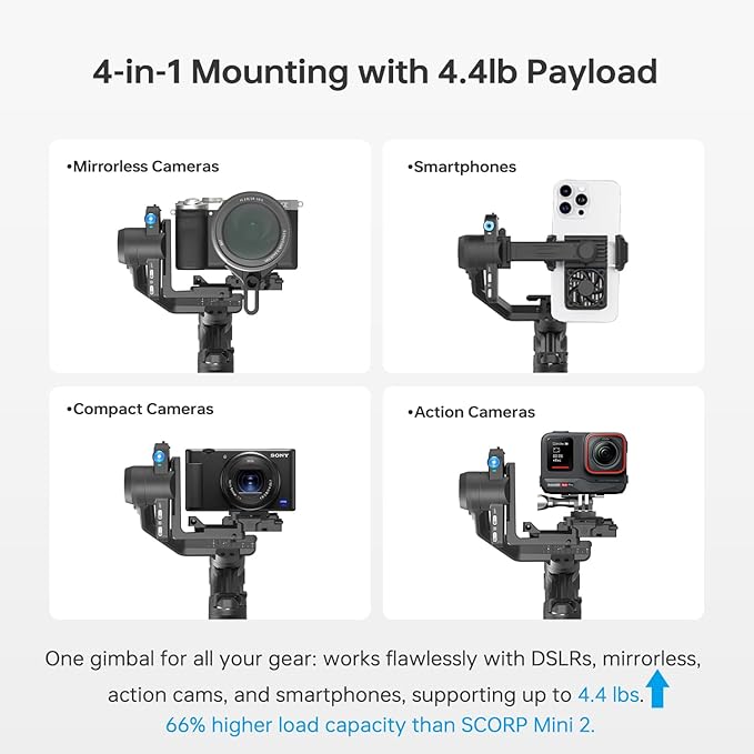 FeiyuTech SCORP Mini 3 Gimbal Stabilizer - Image 3