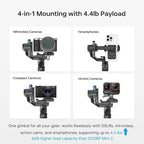 FeiyuTech SCORP Mini 3 Gimbal Stabilizer - Image 3