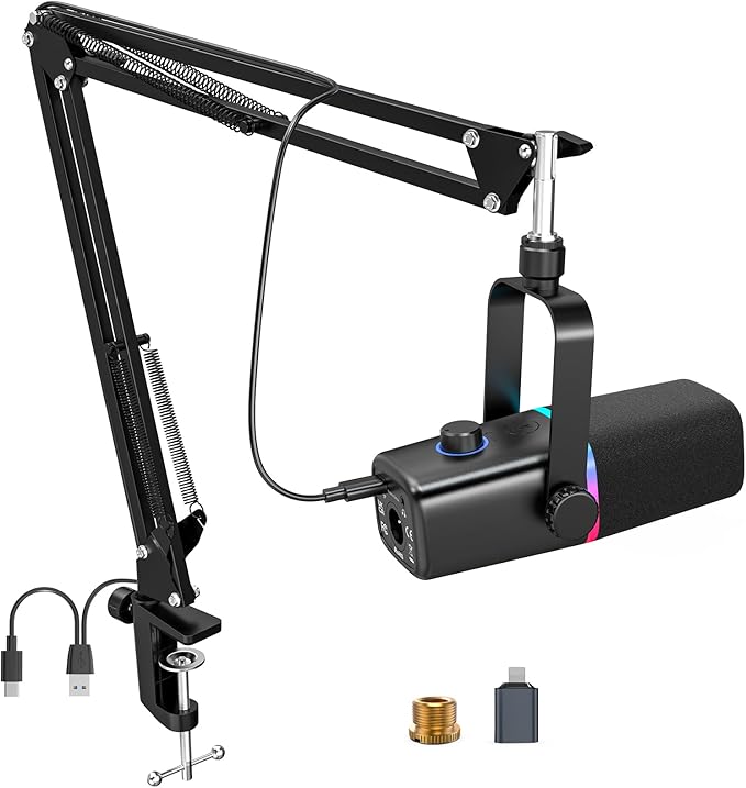 ZealSound XLR/USB Dynamic Microphone by zealsound