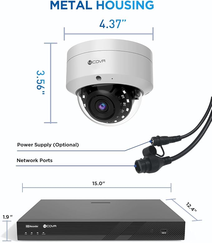 4COVR 32 Channel Security Camera System PoE - Image 9