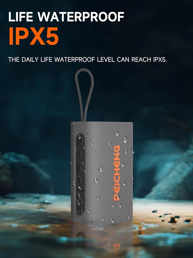 Speaker, Portable Wireless Bluetooth Speakers, Waterproof Loud Stereo Sound - Image 7
