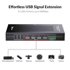 AV Access HDMI USB KVM Extender, 50m/164ft 4K 60Hz Over Cat5e/6/6a/7, Support - Image 5