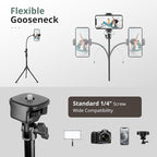 Sensyne 92" Cell Phone Tripod, Selfie Stick Tripod - Image 6