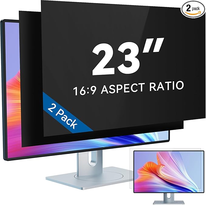 IPROKKO 23 Inch Computer Privacy Screen Filter by IPROKKO