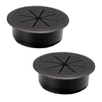 2 Pcs Desk Grommet 2-1/16" / 53 mm, Desk Hole Cover by EASYEAH