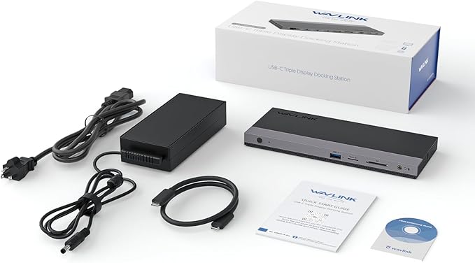 Laptop Docking Station, Docking Station 3 Monitors - Image 9