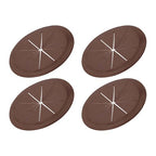 PATIKIL Desk Grommet 3-3/16", Deep Brown by PATIKIL