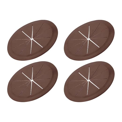 PATIKIL Desk Grommet 3-3/16", Deep Brown by PATIKIL