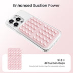 2PCS Silicone Suction Cup Phone Case Mount Double Sided, Hands-Free Phone - Image 3