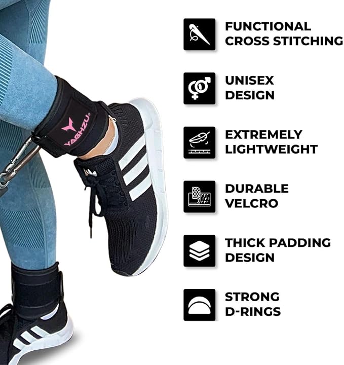 Ankle Straps for Cable Machines Women - Image 3