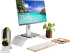 SAMDI Wooden Computer Monitor Stand, Desktop Accessories, Laptop Stand - Image 6