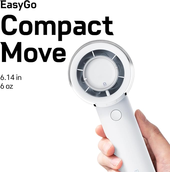 Bluefeel Portable Handheld Turbo Fan, 5-Speed Mini Personal Fan - Image 5