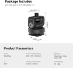 SmallRig 1/4" Mini Ball Head Cold Shoe Mount Adapter - Image 9