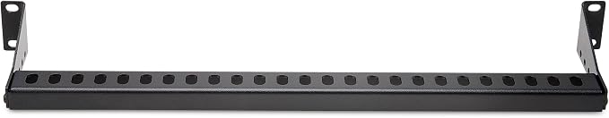 StarTech.com 1U Rack Mountable Cable Lacing Bar w/Adjustable Depth, Cable - Image 3