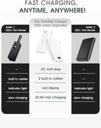 Portable Phone Charger, 20000mAh 22.5W Type C Charger Fast Charging - Image 2