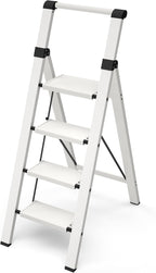 Taranta 4 Step Ladder, Lightweight Aluminum Step Stool by TARANTA