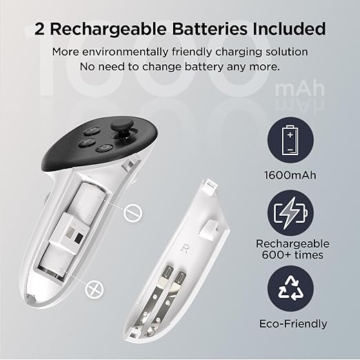 YOGES Charging Dock for Meta Quest 3S, Quest 3 Fast Charging Station - Image 5