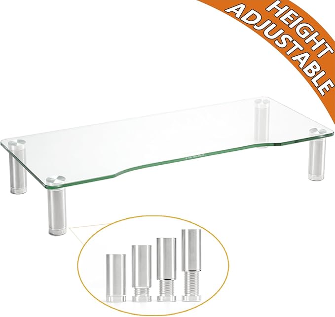 Hemudu Clear Computer Monitor Riser - Image 8