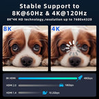 8K HDMI Fiber Optic Cable 50ft, 4K120 8K@60Hz HDMI 2.1 Cable, 48Gbps Ultra High - Image 4
