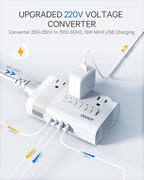 DOACE 350W Voltage Converter US to Europe - 220V to 110V Converter - Image 4