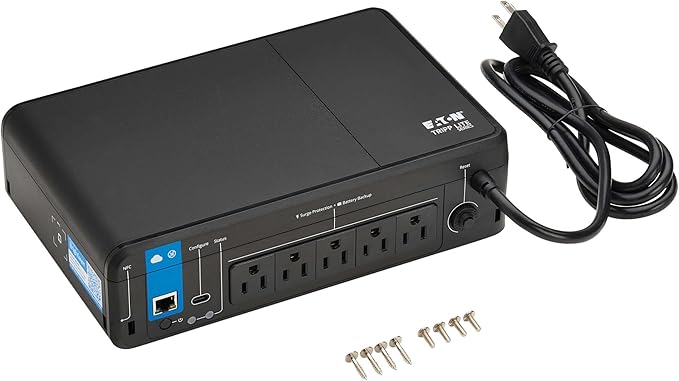 Tripp Lite Cloud-Connected 850VA UPS Battery Backup and Surge Protector - Image 6