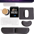 GORILLA GRIP Silky Memory Foam Keyboard Wrist Rest and Mouse Pad by GorillaGrip