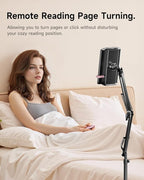 Floor Stand for Kindle with Remote Page Turner, Holder Stand for Reading in Bed - Image 2