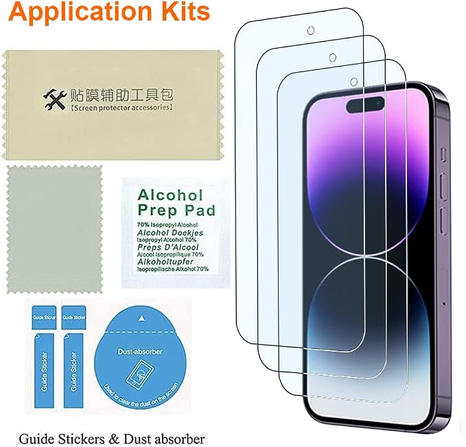 Screen Protector for iPhone 14 Pro Max Blue Light Screen Protector 6.7inch. - Image 2