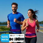 USHAKE Slim Running Belt for Women Men-Runners Phone Holder Fanny Pack - Image 4