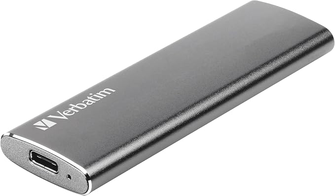 Verbatim 1TB Vx500 Portable SSD External Hard Drive USB 3.1 Gen 2 – Space Gray by Verbatim