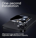 MAGIC JOHN for iPhone 16Plus/16 Camera Lens Protector 9H Aerospace Tempered - Image 2