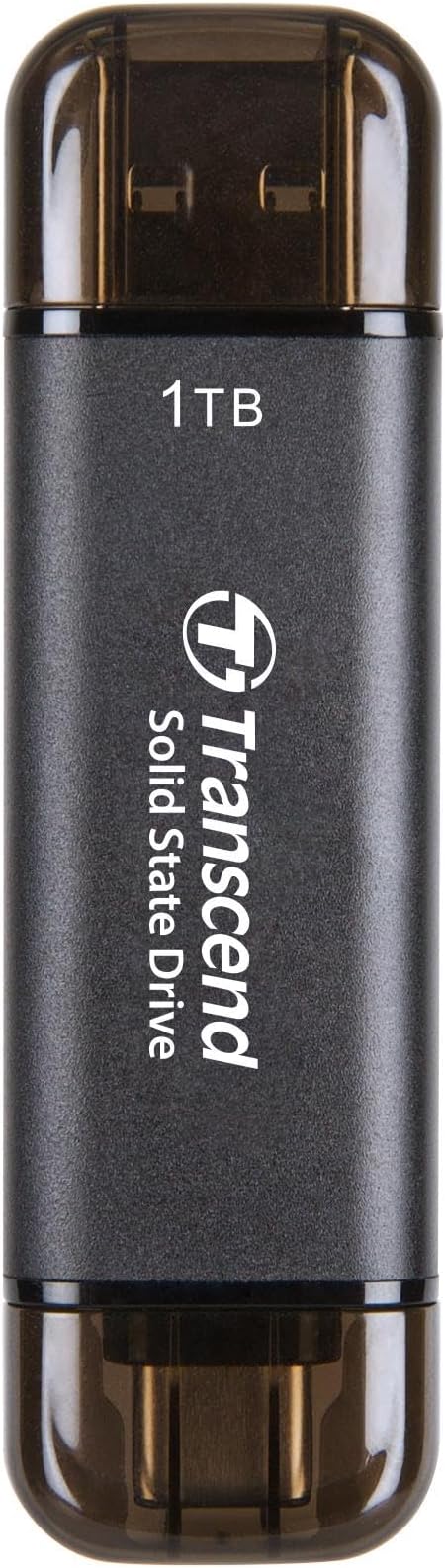 Transcend 1TB External SSD, Dual USB Hard Drive by Transcend