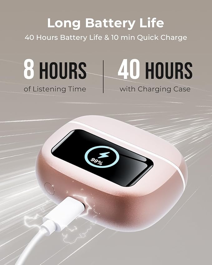 Wireless Earbuds, Ear Buds Active Noise Cancelling - Image 5
