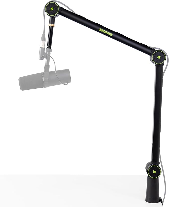 Shure by Gator Deluxe Articulating Desktop Podcasting Mic Boom Arm by GatorCases