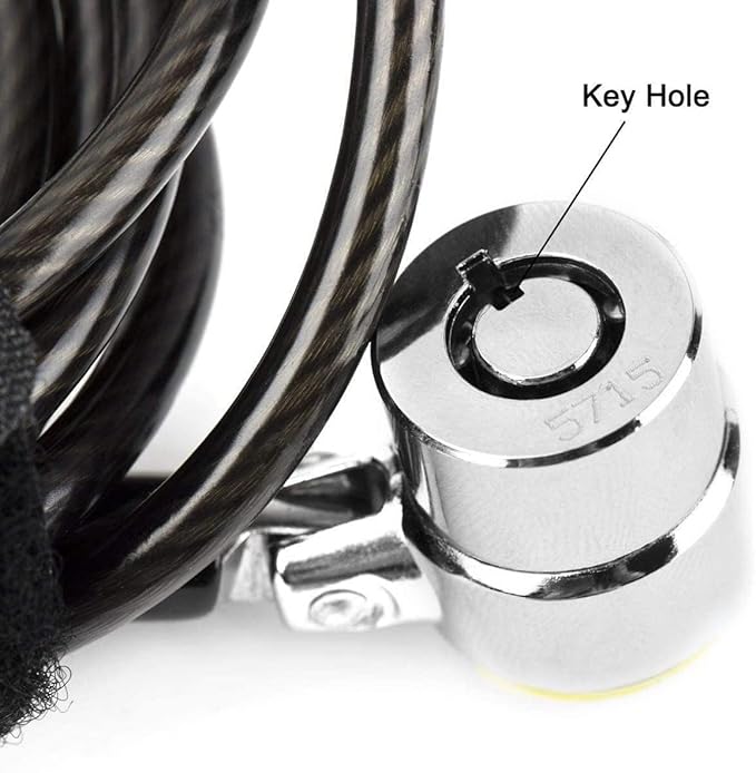 I3C Laptop Cable Lock Hardware Security Cable Lock Anti Theft Combination Lock - Image 6