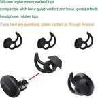 Medium Replacement Earbud Tips Silicone Ear Tips Compatible - Image 4