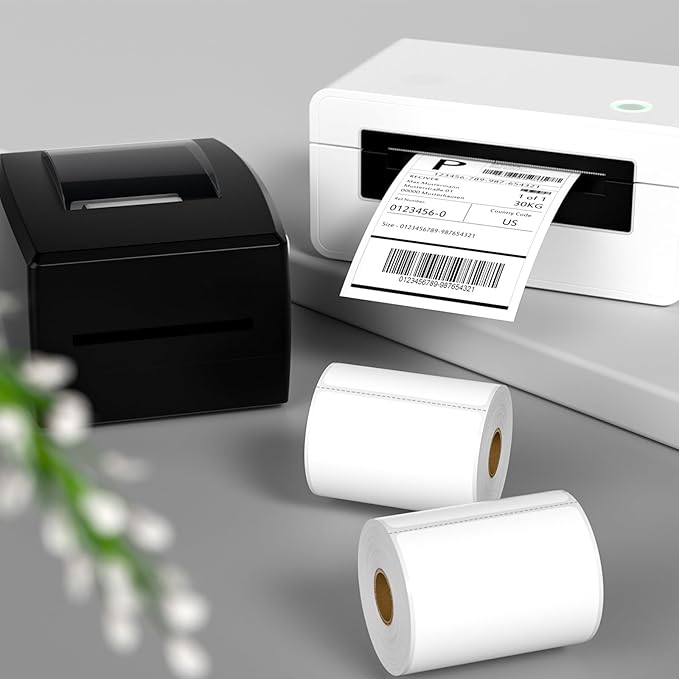 FungLam 4"X6" Thermal Shipping Labels, 5000 Labels, 20 Rolls, Compatible - Image 6