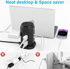 AiJoy Flat Plug Power Strip Tower - Image 5