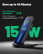 INIU Wireless Charger, 15W Fast Wireless Charging Stand - Image 9