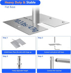 Pipe and Drap Backdrop Stand Kit, 10x 10ft Heavy Duty Adjustable Frame Backdrop - Image 3