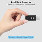DUNGZDUZ USB Microphone for Laptop and Desktop Computer, High Sensitivity for - Image 4