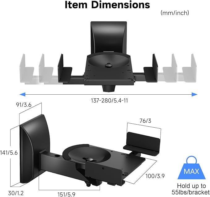 Suptek Speaker Wall Mounts - Image 2