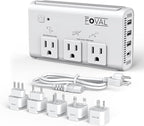 220V to 110V Travel Voltage Converter, FOVAL 2000W International Power Converter by FOVAL