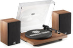 ANGELS HORN Vinyl Record Player, Hi-Fi System Bluetooth Turntable Players by ANGELSHORN
