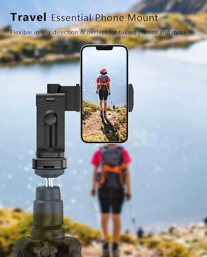 MiiKARE Airplane Travel Essentials Phone Holder, Universal Handsfree Phone Mount - Image 8