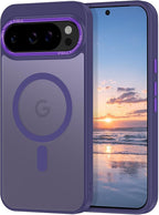 Magnetic for Google Pixel 10 Pro XL Case, Shockproof Slim Translucent Matte by Casehas