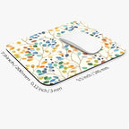 Square Mouse Pad Colorful Forest, Personalized Premium-Textured Custom Mouse - Image 2