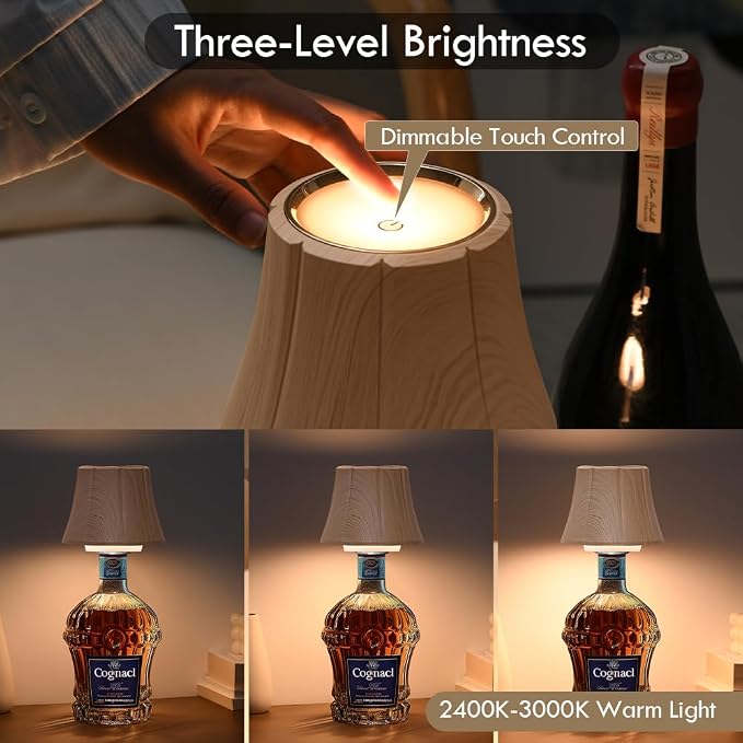 WILIT Wireless Bottle Lamp Shades - Image 4