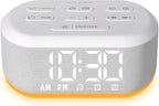 Brown Noise Machine Small Digital Alarm Clock Sound Machine by LazyNight